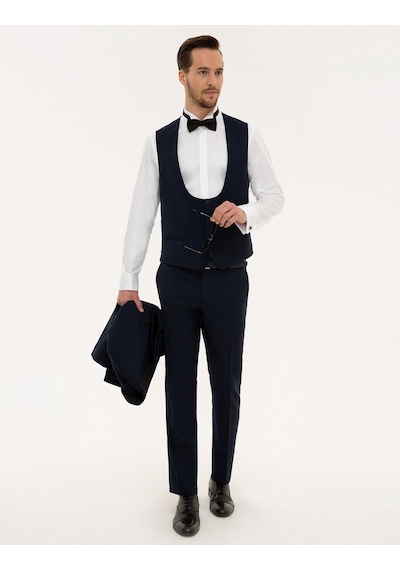 Pierre Cardin Erkek Lacivert Smokin 50220561-vr033