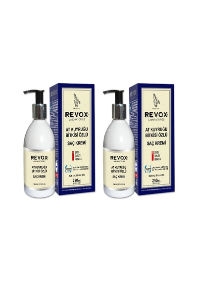 Revox At Kuyruğu Bitki Özlü Saç Bakım Kremi 2 x 250 ML