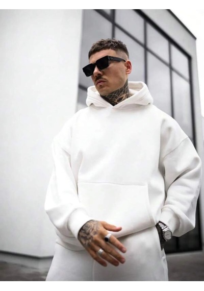 Altamira Erkek Avant Sırt Baskılı Oversize Kapşonlu Sweatshirt 001