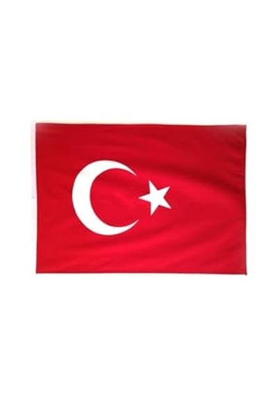 Bayrak Sopalı Türk Bayrağı 70x105 Yüksek Kalite Çift Tarafllı Fabrikasyon Baskı Alpaka Kumaş Diğer