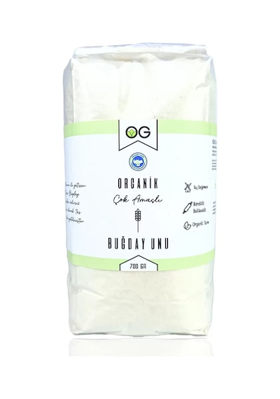 OG natural Organik Çok Amaçlı Buğday Unu 700 Gr 700 G