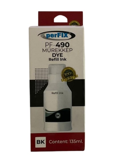 Perfıx Canon Pf Cgı-490bk - Siyah 790 - 190 - Dye Şişeli Mürekkep 13 Diğer