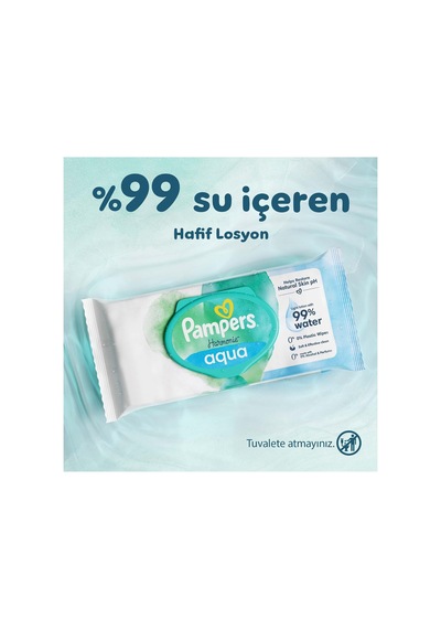 Prima Islak Havlu Mendil Aqua Pure 48 Yaprak Paket Tekli