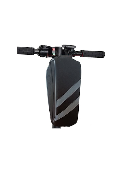 Microcase Taşınabilir 3 Bölmeli Flaşörlü Scooter Bisiklet Çanta Al4249 Siyah