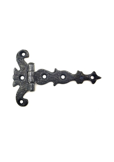 Antika Tarz Dekoratif Pirinç Kuyruklu Kelebek Menteşe - 63x100 Mm, Oksit