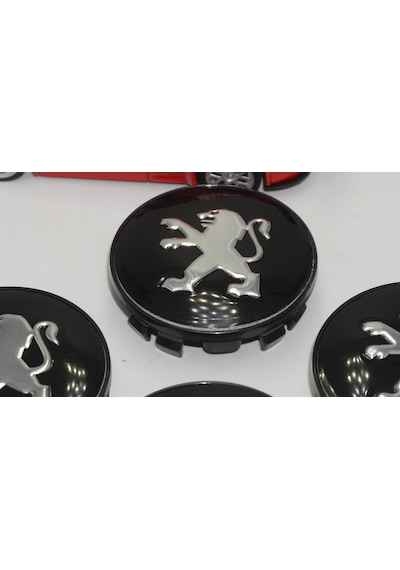 Peugeot Jant Göbeği Kapak Seti  60mm