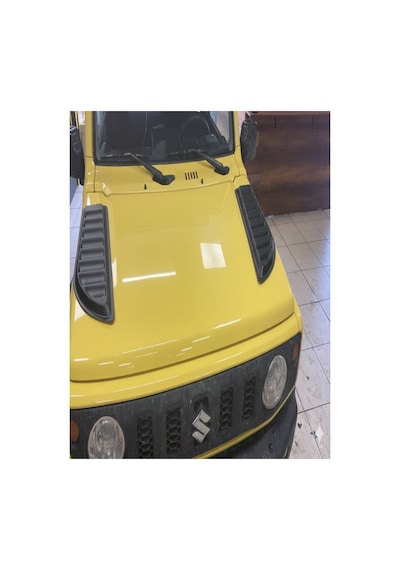 2019+ Suzuki Jimny 2 Li Scoop Kaplama Kabartma Kaplama Mat Siyah