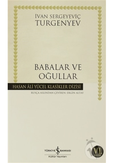 Iş Bankası Yayınları Babalar ve Oğullar K.Kapak