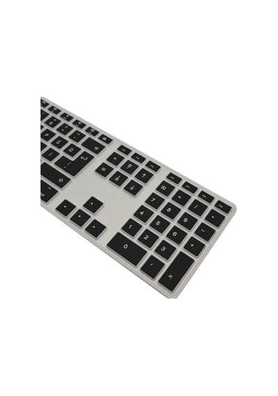 Magic Keyboard A1243 Uyumlu Klavye Koruyucu Türkçe Q Baskılı Us Uk İngilizce Enter Tipi Uyumlu İnce Mat Tpu Silikon Kaplama Kolay Tak Çıkar Yıkanabilir Siyah