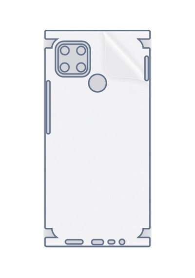 Realme C12 Uyumlu Fullbody Arka Kaplama Hidrojel Koruyucu Film