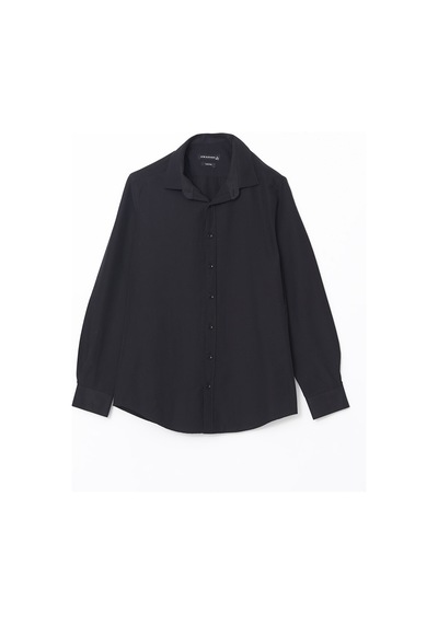 Lcw Busıness Siyah Slim Fit Uzun Kollu Poplin Erkek Gömlek