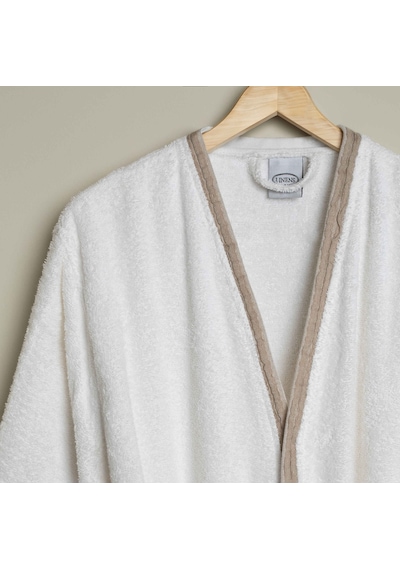 Linens Vesso Bambu M/l Bornoz Seti Ekru