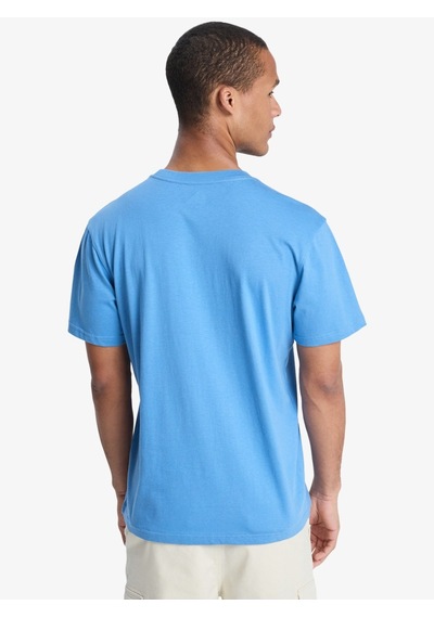 Quiksilver Quıksılver Ev Comp Logo Erkek Riviera - Solid T-shırt Eqyzt08182-blc0 Mavi