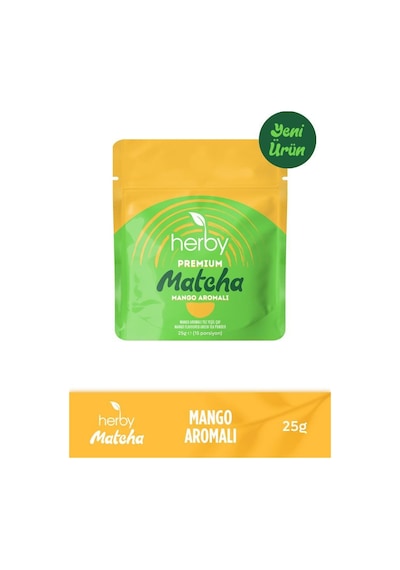 Herby Premium Matcha Mango Aromalı