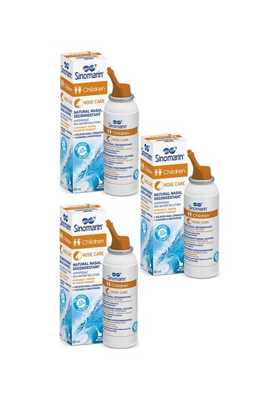 Sinomarin Çocuklar Için Deniz Suyu Spreyi 100 Ml 3 Adet