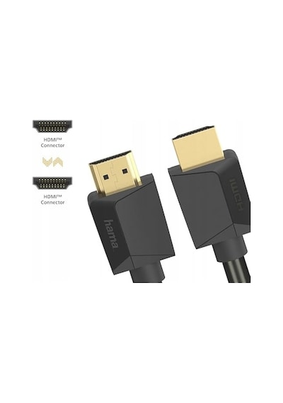 Hama Hdmi Kablosu 3 Metre Ultra Yüksek Hızlı Monitör Kablosu 4k