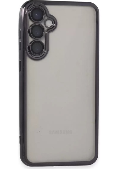 Newface Samsung Galaxy S23 Fe Kılıf Razer Lensli Silikon - Mor