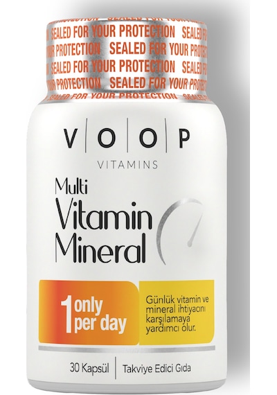 Voop Multivitamin Multimineral 30 Kapsül
