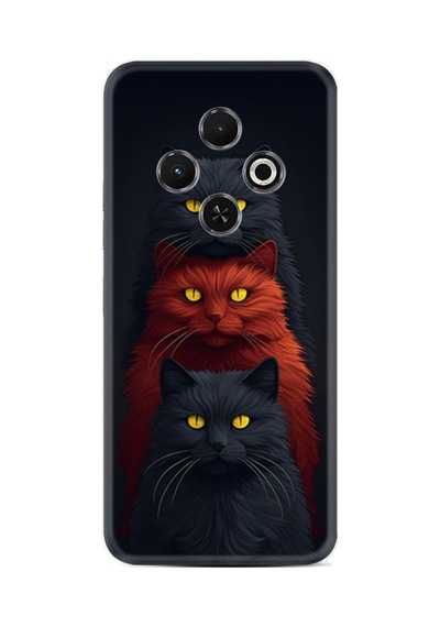 Tecno Spark 30c Kılıf Orta Sertlikte Yüksek Korumalı Baskılı Kapak Stk-521-spark30c Renk262 Renk262