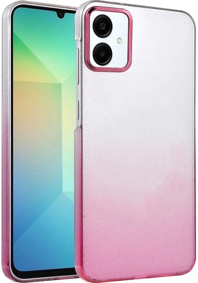 Samsung Galaxy A06 Glossy Kapak - Pembe