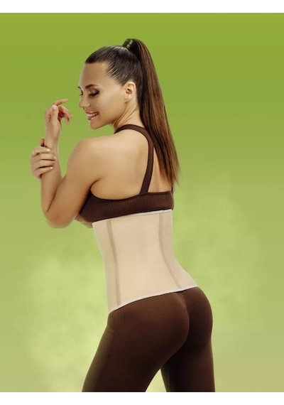 Mistirik Tvigoso Göbek  Toparlayıcı 4 Aşamalı Askısız Latex Ten Renk