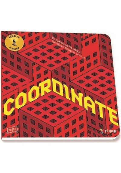 Coordinate-5+ Yaş Level 3 2.Kitap-IQ ve Yetenek Geliştiren Kitaplar Serisi- Tüzder Yayınları