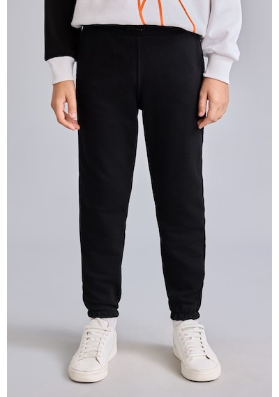 Defacto Regular Fit Lastikli Paça Jogger Eşofman Altı Erkek Çocuk I0596a826aubk81 Siyah-bk81
