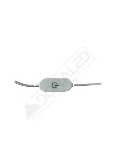 100 Cm Touch-dokunmatik Dimmer + On Off Usb Erkek Kablo 2 Amper Ucu Açık Beyaz Usb Kablo