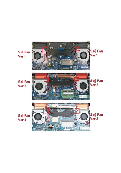 Asus Fx502ve Fan Sol V3 1 Adet