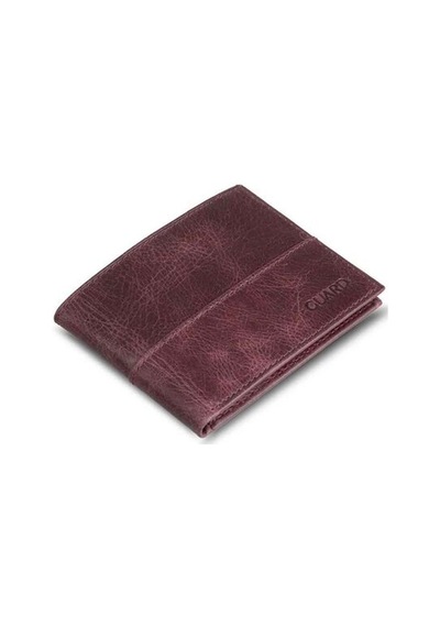 Guard Antik Bordo İnce Klasik Deri Erkek Cüzdanı Bordo
