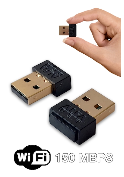Alfanet W102 Mini İnternet Wifi Adaptörü Nano USB 150 MBPS Masaüstü Bilgisayar Kablosuz Ağ Wi-Fi Alıcısı