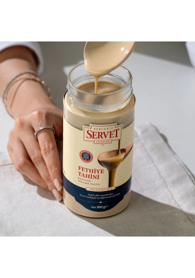Servet Tek Kavrulmuş Taze Servet Tahini - 500g