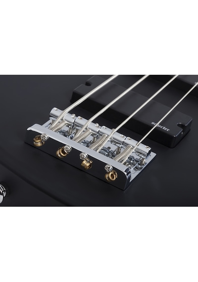 Schecter C-4 Deluxe Solak Bas Gitar Satin Black