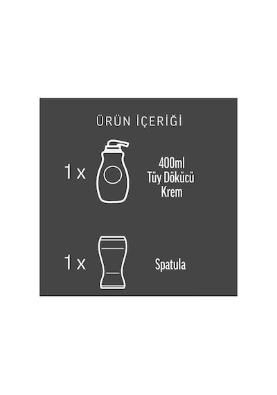 Hassas Ciltler Tüy Dökücü Krem 400 Ml