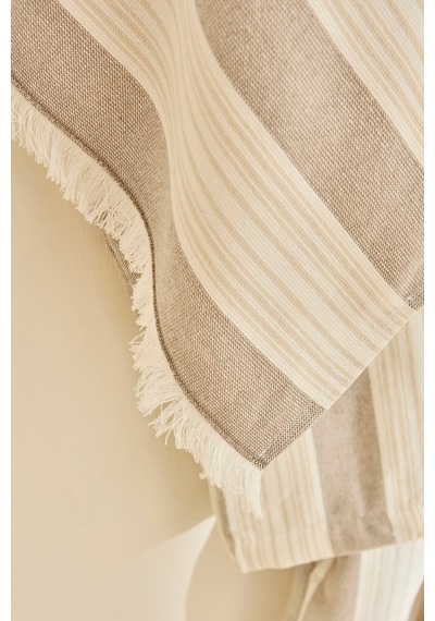 Kaşmir Home Helen Kimono Set Offwhite- Bej