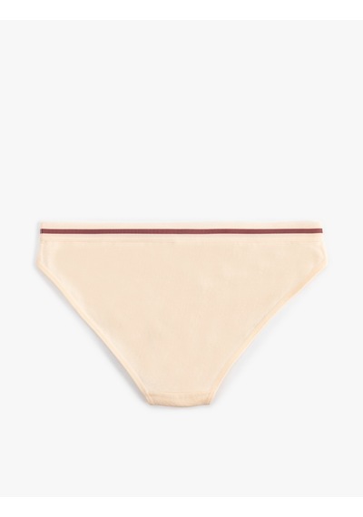 Koton Pamuklu Ayıcık Baskılı Kadın Brief Külot Pembe 5slk30072mk Gül