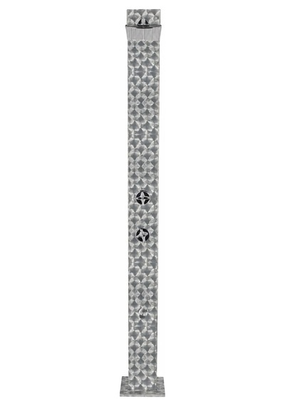 Atlas Duş Kolonu 16 X 10 X 210 Cm Acar 34607 Açık Gri