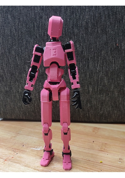 Dummy 13 Extra Büyük Aksiyon Figür Oyuncak 26cm Pembe