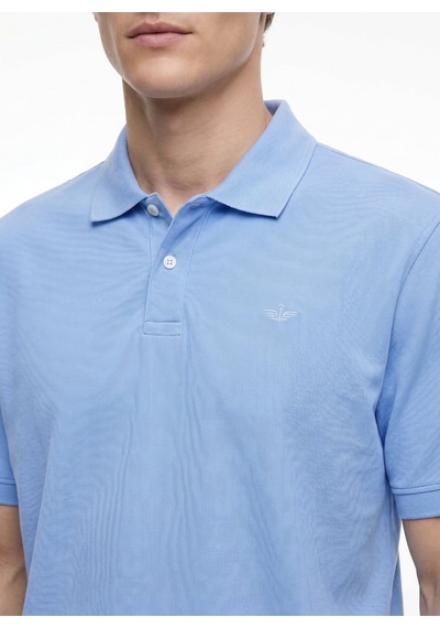 Dockers Mavi Erkek Slim Fit Nakışlı Polo T-shirt A1159-30
