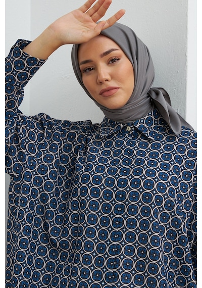 Silk Home Twill Eşarp 11343-38 Füme