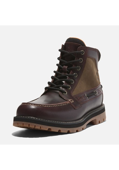 Timberland Britton Road Mid Lace Up Erkek Bot-33968 Koyu Kahverengi