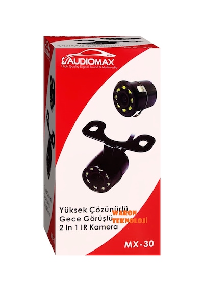 Audiomax Geri Görüş Vites Kamerası Ir Led Gece Görüş