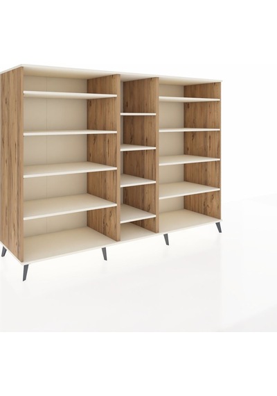 Kronos Dolap 11 Raflı 220x59x163 Çam-aytaşı Çam-aytaşı Kronos Dolap 11 Raflı 220x59x163 Çam-aytaşı Çam-aytaşı
