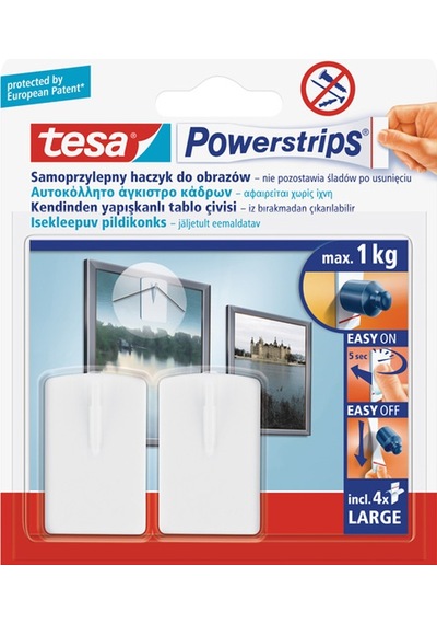 Tesa Resim Askısı İz Bırakmadan Sökülebilir 58031