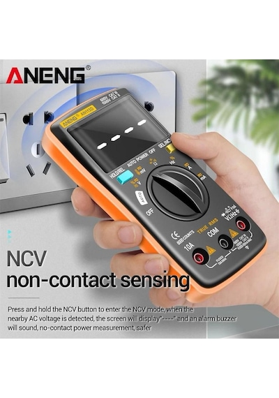 Aneng An113d Dijital Multimetre Akıllı Otomatik