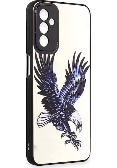 Newface Samsung Uyumlu Galaxy M23 Kılıf Mirror Desenli Kapak - Mirror - 1 Çok Renkli