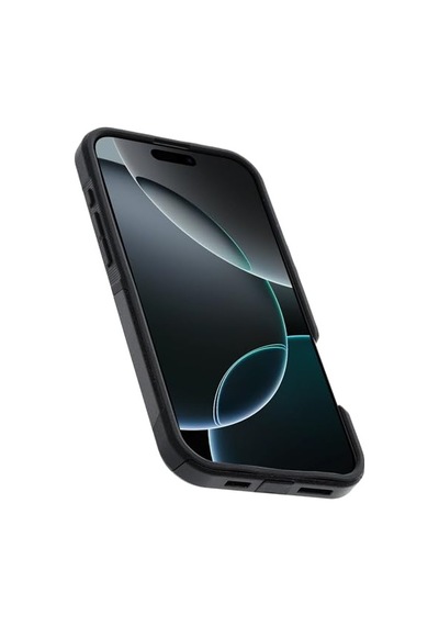 Ayrex İphone 16 Pro Uyumlu Commuter Serisi Magsafe Kılıf, Düşmeye Karşı Koruyucu Koruyucu Kılıf, Siyah Diğer