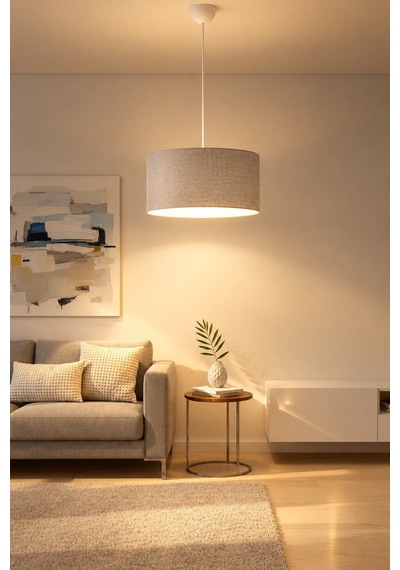 Testa Sarkıt Avize Beyaz-gri 38x21x70