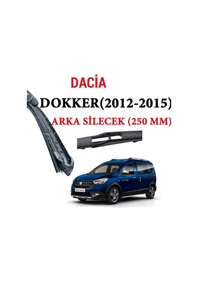 Dacia Dokker Arka Silecek 2012-2015
