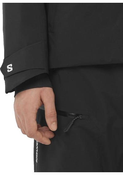 Salomon Salomon Brilliant Erkek Siyah Kayak Ceketi 27180 Siyah